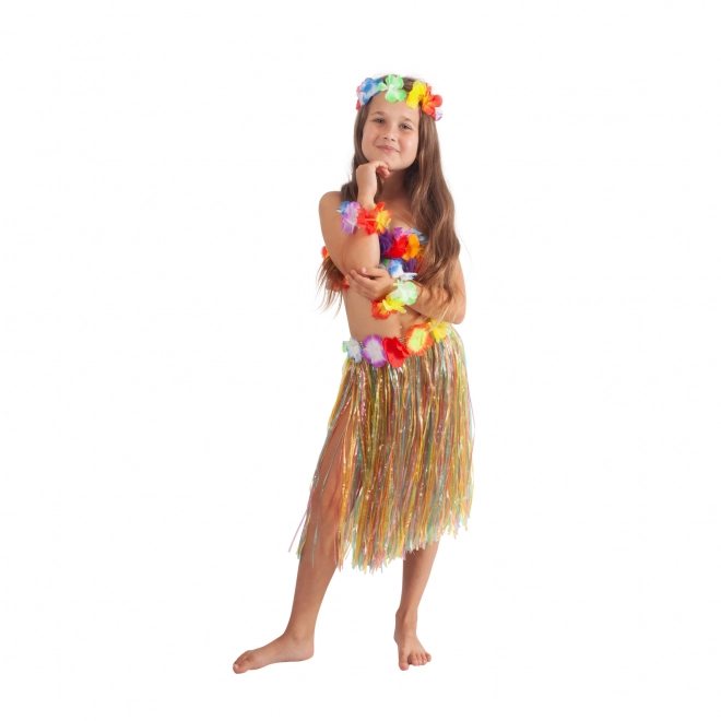 Dječja šarena suknja Hawaii 45 cm
