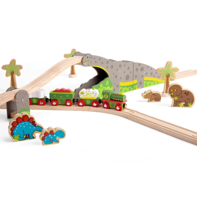 Bigjigs Rail Dinosaurov most