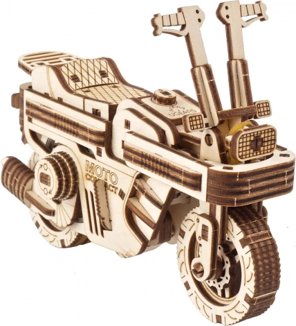 Ugears drveni mehanički puzzle – sklopivi skuter