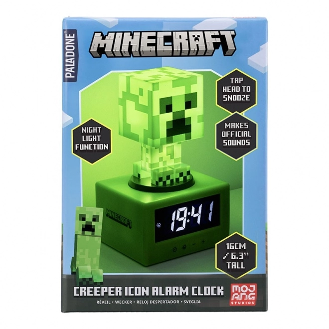 Budilica s motivom Minecraft Creeper