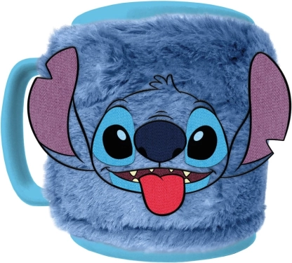 Stitch šalica s odvojivom plišanom navlakom 440 ml