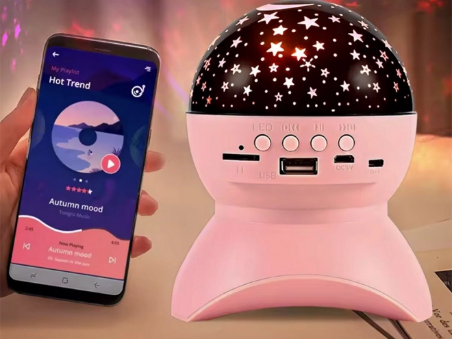 Zvjezdani projektor i bluetooth zvučnik
