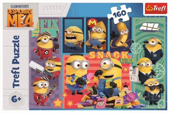 Puzzle 160 dijelova Minionska radost Trefl
