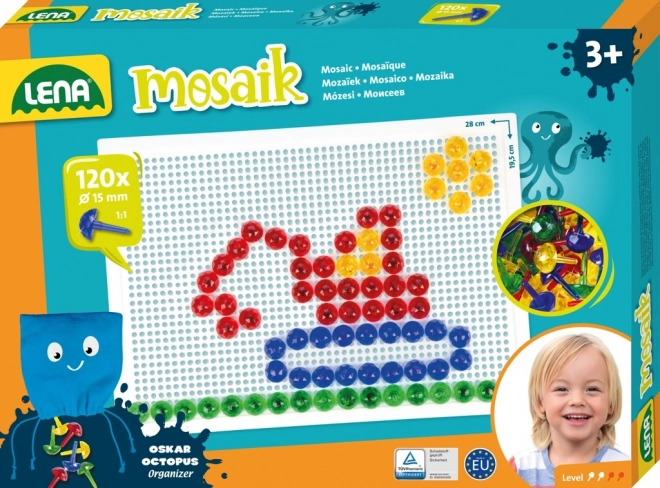 Lena mozaik s gljivicama za djecu – Kristal