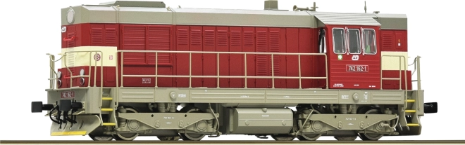 Dizel lokomotiva HŽ 742 162-1 digitalna