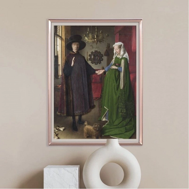 CLEMENTONI Puzzle Museum Collection: Vjenčanje Arnolfini (1434) 1000 dijelova