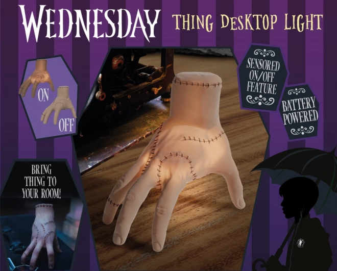 LED lampa Wednesday "Stvar"