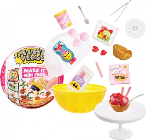 MGA Mini Verse Make It Mini Food: Diner – kolekcionarska kugla Serija 2