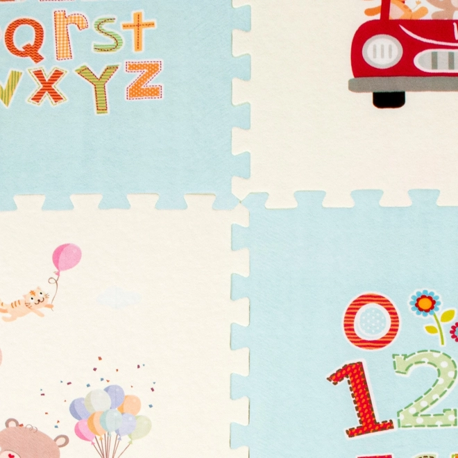 Pjenasta podloga od puzzli za djecu