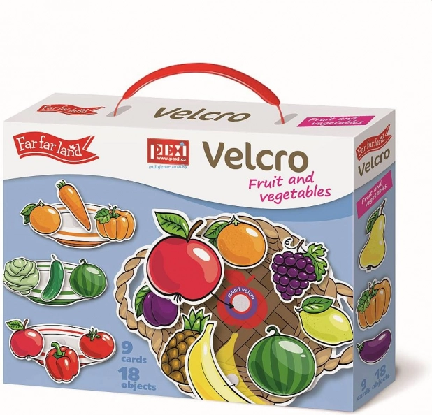 Velcro slagalice – voće i povrće