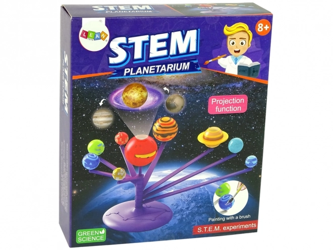 Obrazovni set pokretnog planetarija za bojanje