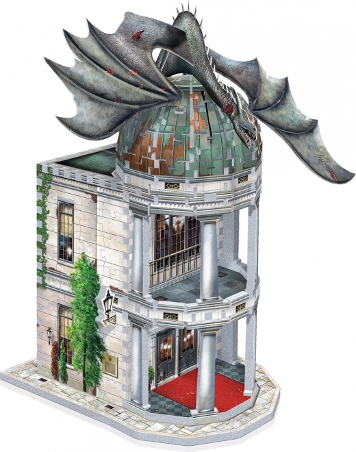 3D puzzle WREBBIT Harry Potter: Gringottova banka 300 dijelova