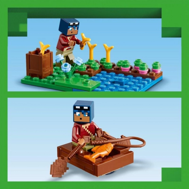 LEGO Minecraft žabji dom