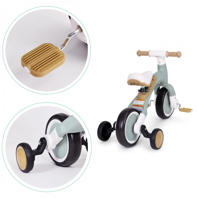 Balansni bicikl s pedalama - pomoćni kotačići za trening 3u1 ECOTOYS