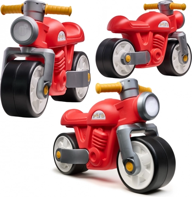 Dječji Bicikl Retro Motor Crvena 1+