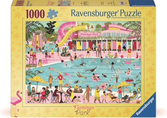 Puzzle Radovánky uz bazena 1000 djelova