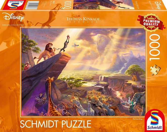 SCHMIDT Puzzle Kralj Lavova 1000 dijelova