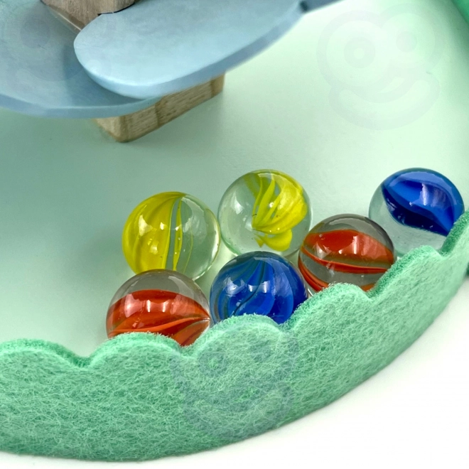 Drvena spiralna kula Tooky Toy za djecu