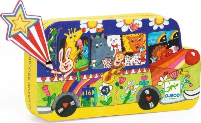 DJECO Puzzle Dugin autobus 16 dijelova
