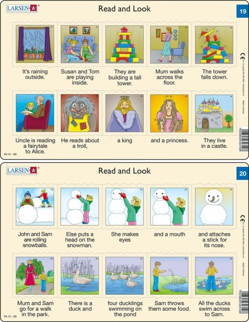 Puzzle Engleski – kratki tekstovi, 10 dijelova