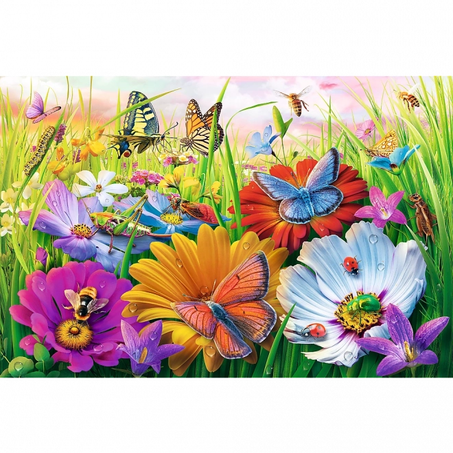 Puzzle 300 EasyPiece - Kukci na livadi Trefl