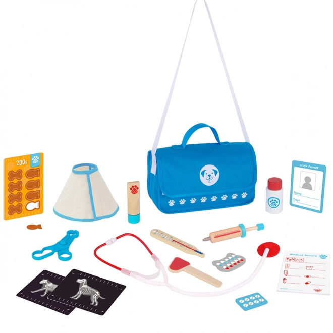 Tooky Toy veterinarski set s torbom 17 dijelova