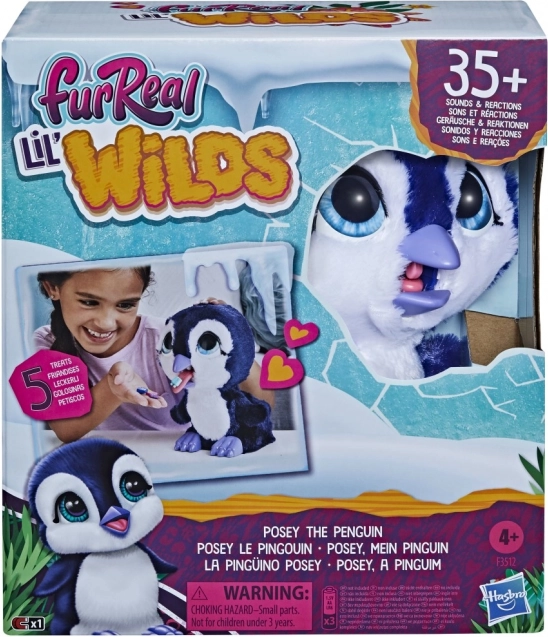 Interaktivna plišana igračka Pingvin Fur Real Lil Wilds