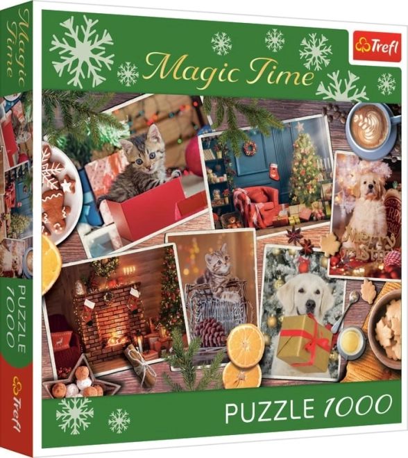 Puzzle Čarobno božićno vrijeme 1000 dijelova