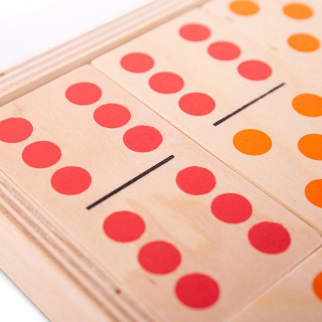 Bigjigs Toys Velike drvene domino