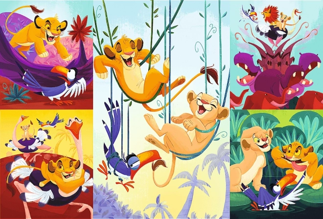 Slagalica 100 dijelova DISNEY KRALJ LAVOVA