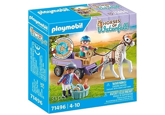 Set figurica Konji 71496 Kočija s ponijima