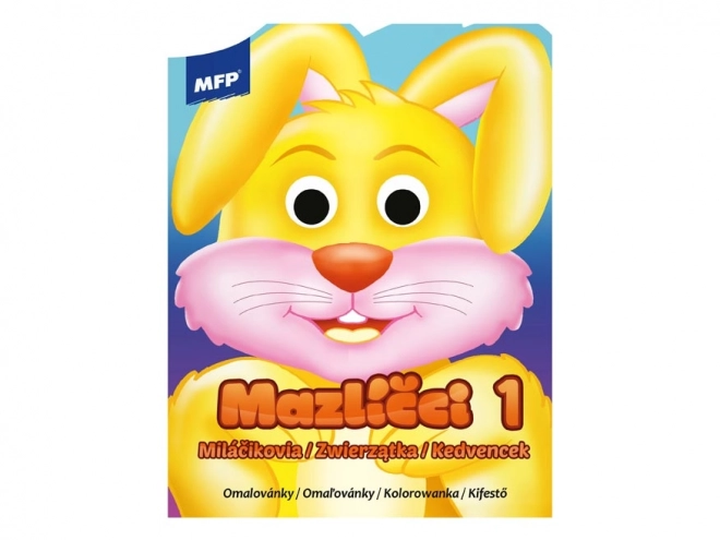 Bojanke MFP A4 pokretne oči Mazlići 1l 210x270/16