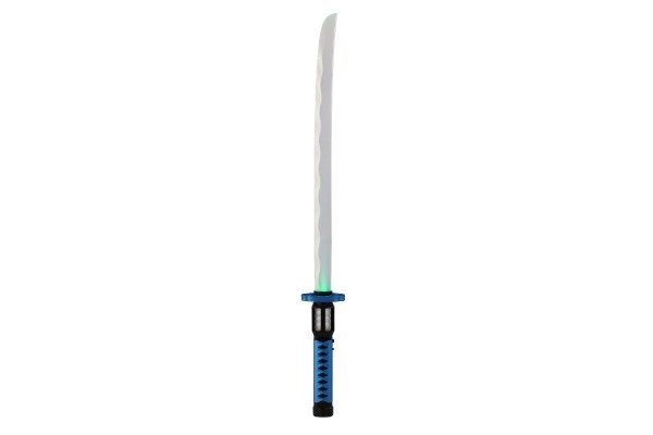 Svjetleći plastični samurajski mač 73 cm