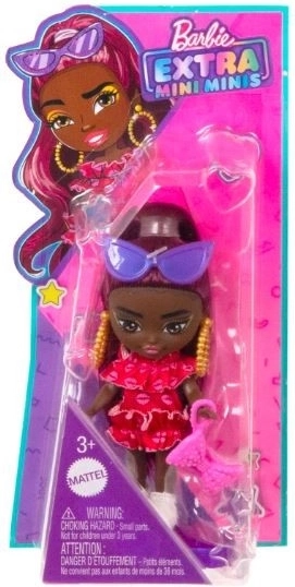 Barbie Extra Mini Minis lutkica – Crvene