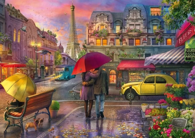 Puzzle Pariz u kiši 500 komada