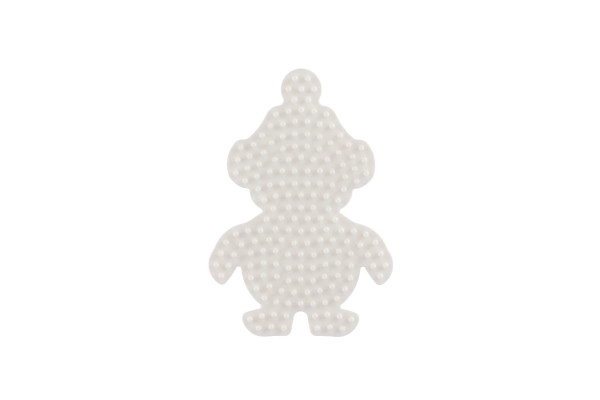 Podložak za peglačke perle Hama MIDI slon, pingvin, pas plastika 3 komada na karti 12x18x3cm