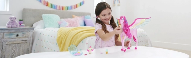 Figurica Barbie čarobni Pegaz sa svjetlima i zvukovima