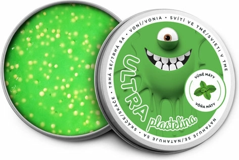 Ultra plastelin s mirisom i glitterom - svijetli u mraku