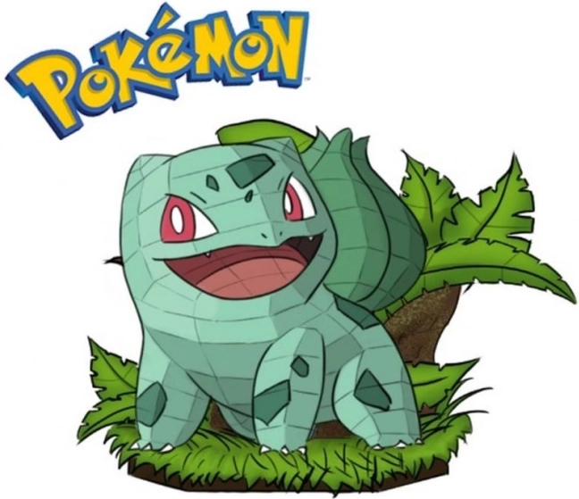 3D puzzle Pokémon Bulbasaur od 4D Puzzle