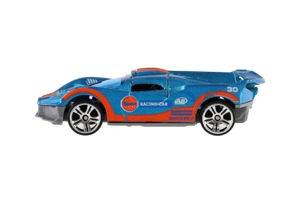 Auto sportski 6 kom metal/plastika 8 cm slobodni hod u kutiji 10,5x27,5x4 cm