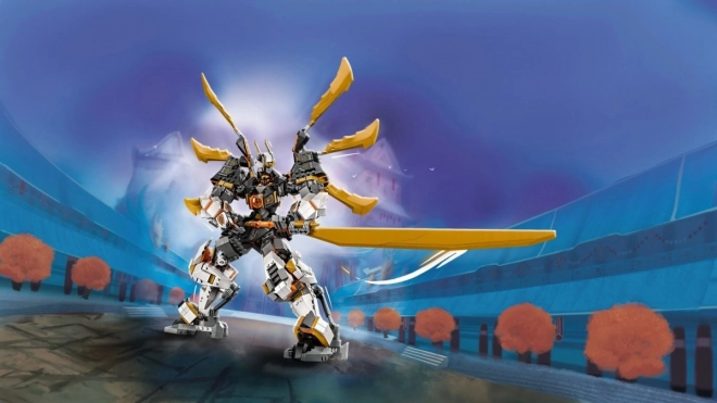 Lego Ninjago: Tytanov zmaj mech Colea