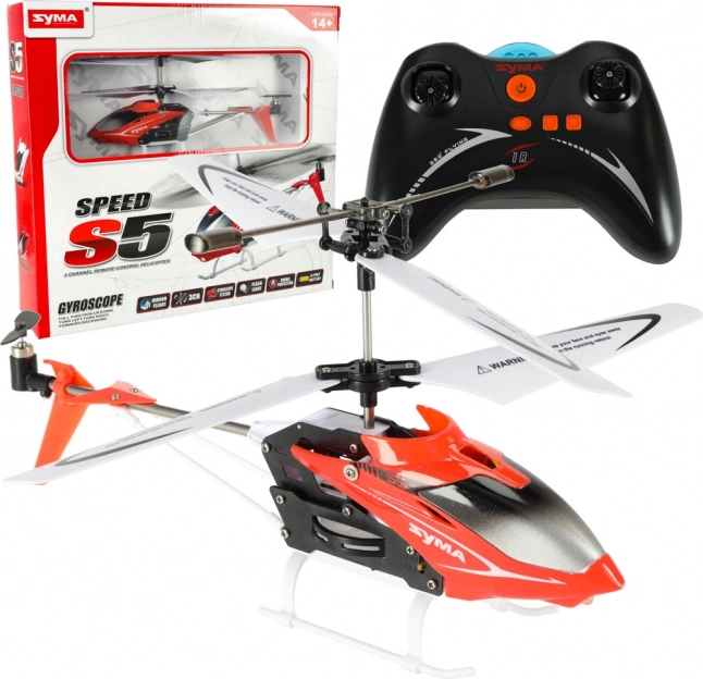 Daljinski upravljani helikopter SYMA S5 3CH – Crvena