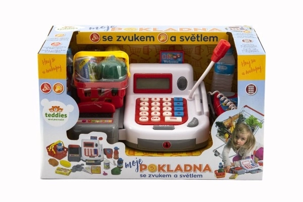 Digitalna blagajna s dodacima i svjetlosnim i zvučnim efektima - 30 cm