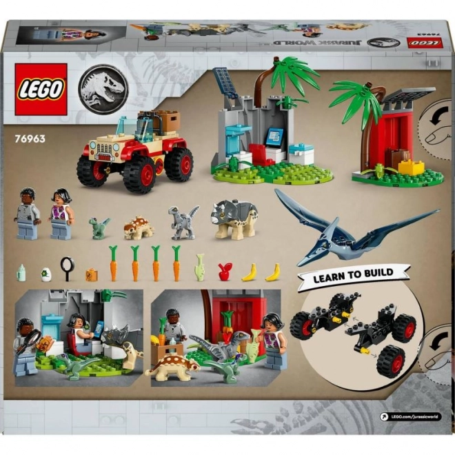 LEGO® Jurassic World 76963 Spašavateljski centar za mladunce dinosaura