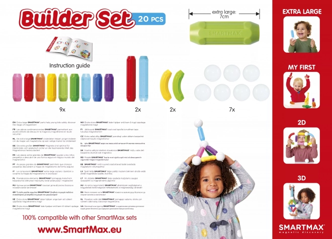 SmartMax - Građevinski set - 20 kom
