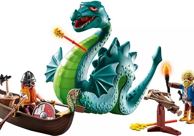 Set figurica My Life Viking s morskim zmijom