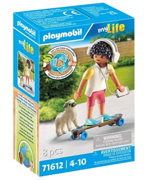 Set figurica Playmobil: Dječak s psom