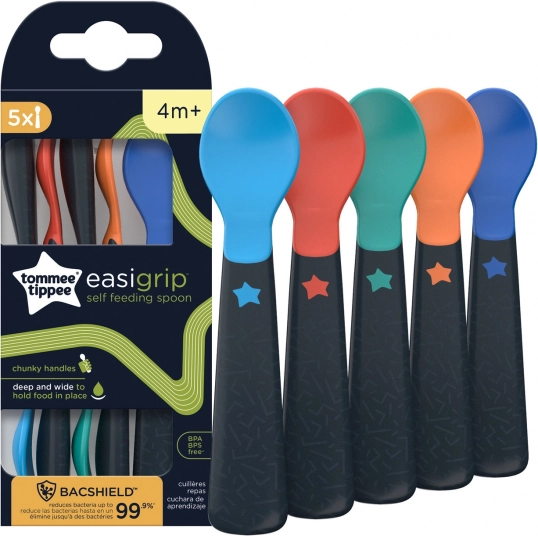 Easigrip™ Široke žličice 6m+, 5 kom