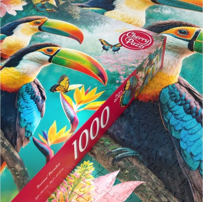 Puzzle Tucani u Raju 1000 Dijelova