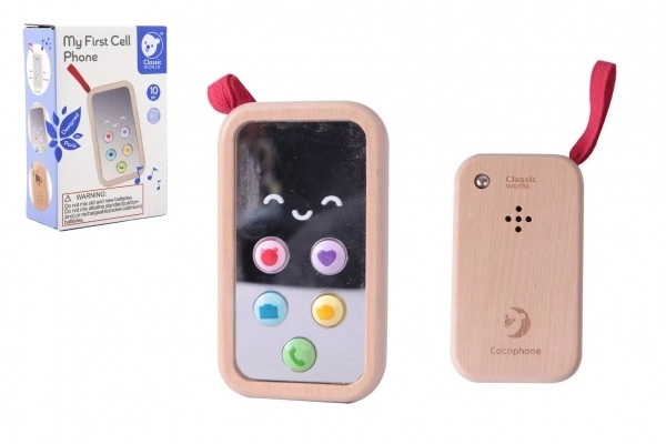 Klasični Svijet Drveni Moj Prvi Mobilni Telefon